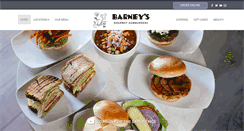 Desktop Screenshot of barneyshamburgers.com